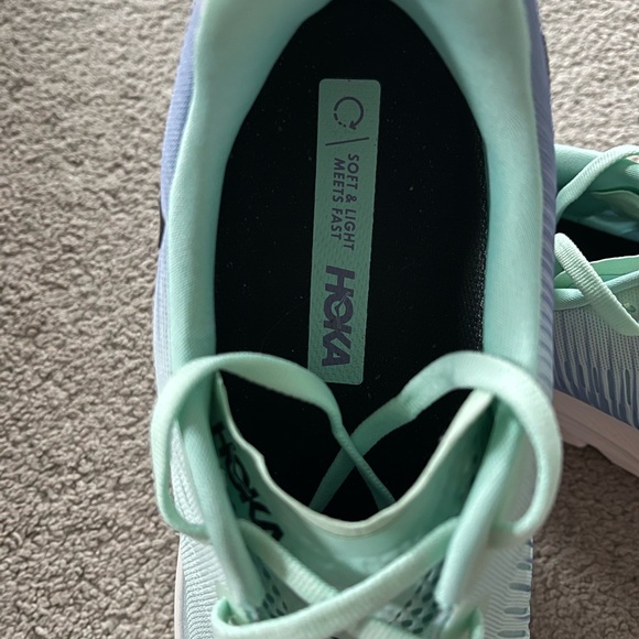 Hoka Mint and Lavender Athletic Shoes - Picture 5 of 6